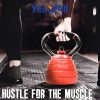 Unlock Versatile Workouts with the Adjustable Kettlebell Handle - Supports up to 100lbs & Fits 1 & 2-Inch Weight Plates