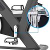Indoor Exercise Bike 44lbs Flywheel Quiet Belt Drive