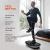 LifePro Rumblex Max 4D Black Vibration Plate Exercise Machine