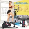 ANCHEER Eliptical Exercise Machine,Elliptical Cross Trainer for Home Use