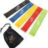 Fit Simplify Resistance Loop Exercise Bands for Home Fitness
