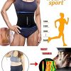 SHAPERX Women Waist Trimmer Belt - Waist Trainer Eraser Hot Sauna