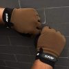 Workout Gloves Men with Wrist Support Camo Cotton Weight
