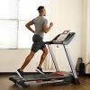 Sunny Health & Fitness Electric Folding Treadmill with LCD