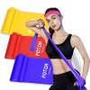 POTOK Resistance Bands Set, 3 Pack Latex Exercise Bands