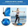 Z ZELUS Balance Ball Trainer Half Yoga Exercise Ball