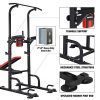 ER KANG Power Tower Dip Station, 800lbs Weight Capacity