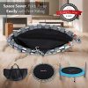 SereneLife Portable & Foldable Trampoline - 40" in-Home Mini Rebounder