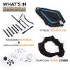 SereneLife Indoor Fitness Trampoline Folding 48 Inch