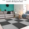 BEAUTYOVO Puzzle Exercise Mat with 12 Tiles