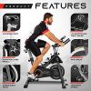 Stationary Bike for Indoor Riding with LCD Monitor