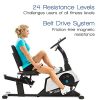 XTERRA Fitness Recumbent Bike, Black
