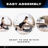 FITPULSE Mini Trampoline for Adults – Indoor Rebounder Trampoline with Handle for Fitness & Weight Loss