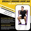300 LBS Strength Training Bars for Chest Press