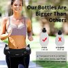 Running Belt with Water Bottles Running Hiking Climbing