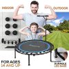 SereneLife 36" Inch Portable Fitness Trampoline – Sports Trampoline