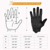 FREETOO Full Finger Workout Gloves for Men, [Extra Grip]