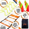 Big B Pro Sports Speed Agility Training Set - Includes 20 Foot Ladder