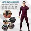 Yuerlian Men's Compression Pants Baselayer Cool Dry Sports Leggings