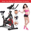 Home Gym Experience: Exercise Bike with Silent Belt Drive and Digital Monitor 🚴‍♀️💪
