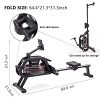 HouseFit Water Rower Rowing Machine 330Lbs Weight Capacity
