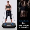 RINKMO Vibration Plate Exercise Machines with Resistance Bands