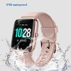 Smart Watch Fitness Tracker - Heart Rate Monitor IP68 Waterproof
