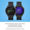 Runs with the Garmin Forerunner 245 Music – GPS Smartwatch with Music