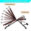 GOFLYSHINE Flat Bench Adjustable Weight Bench for Home Exercise