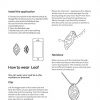 Bellabeat Leaf Urban Smart Jewelry Health Tracker