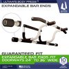 Body Press XL Doorway Pull Up Bar with Elevated Bar