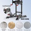 WEALLNERSSE Power Tower Workout Dip Station Adjustable