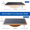 StrongTek Professional Wooden Balance Board, Rocker Board