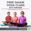 Gaiam Kids Yoga Mat Exercise Mat, Yoga for Kids with Fun Prints