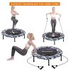 Fitness Trampoline Trainer with Resistance Bands