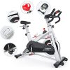 SNODE Indoor Exercise bike Stationary - Cycling Bike With Tablet Holder