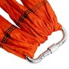 Aerial Yoga Swing Kit with Extension Straps and Ceiling Hooks