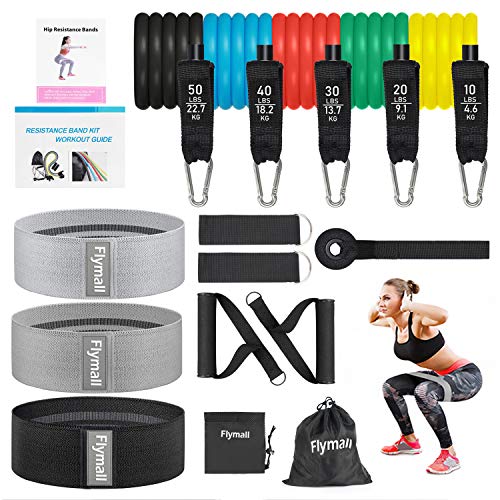 Bands for Working Out, Resistance Bands Set 5 Exercise Bands