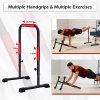 Sportsroyals Dip Station – Adjustable Parallel Bars for Home Workout with 400 LBS Capacity