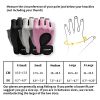 Breathable Workout Gloves, Knuckle Weight Lifting Fingerless