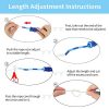 Jump Rope, Adjustable Length Tangle-Free Segmented Soft Rope