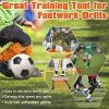 cyrico Agility Ladder Speed Training Equipment, 12 Rung 20FT