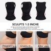 FeelinGirl Women's Latex Underbust Training Cincher Workout Waist