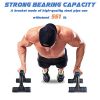 Xahpower Push Up Bars - Strength Training Stands with Steel Grip Bar