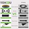 Exercise Bands with Door Anchor, Handles Fitness Training