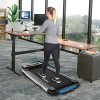 REDLIRO Under Desk Bed Treadmill 2 in 1 Walking Machine