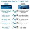 Avoalre Yoga Mat Foldable Non Slip 66''L x 24''W x 1/5 Inch