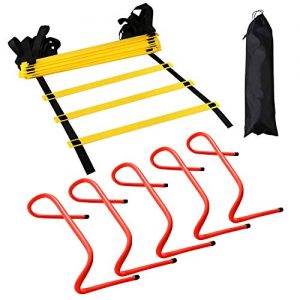 12 Rung Agility Training Ladder Kit – with A Carry Bag