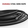 Jump Ropes, Hudii Smooth Ball Bearing Skipping Ropes
