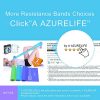 A AZURELIFE Resistance Bands, Professional Non-Latex Elastic Exercise Bands